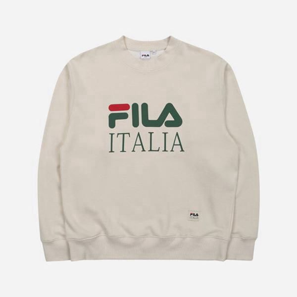 Sudaderas Fila Hombre Beige - Italia - España 542038LBQ